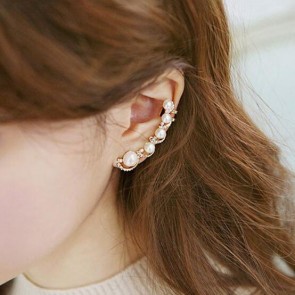 rhinestone ear hole unilateral hair clip stall hot sale commodity supply