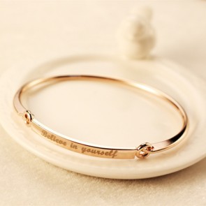 Korean New Style Simple Fashionable Big-time Color Keeping Bracelet
