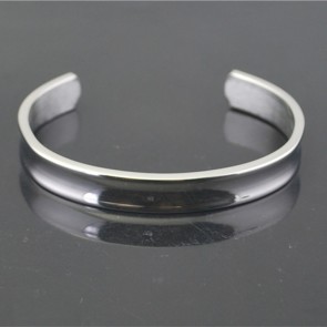 Fashionable Hot Selling Titanium Bracelet Concave Curvature Opening Couple Bracelet