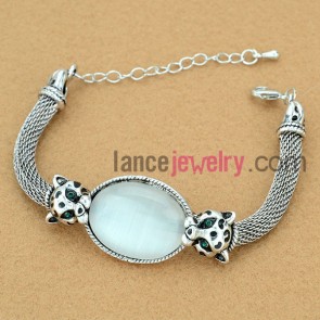 Lovely leopard decoration bracelet 