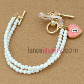 Fashion beads chain decoration bracelet
