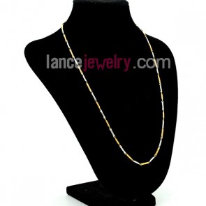High Quality Two Tone Stainless Steel Necklace Chain