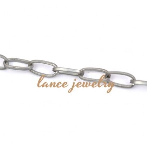 Wholesale Shining Gold/White-Plated Decorative Link Chain 