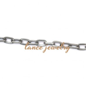 Hot Selling Decorative Gold/White-Plate Line Chain