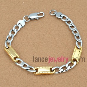 Special  Two Tone Stainless Steel Bracelets