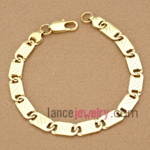 Nice Stainless Steel Golden Bracelets 