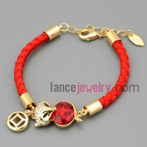 Fresh fox chain link bracelet