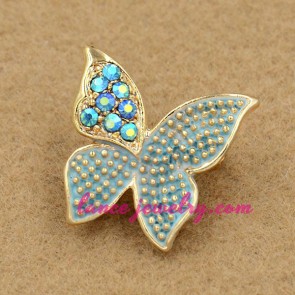 Nice butterfly design decorated brooch