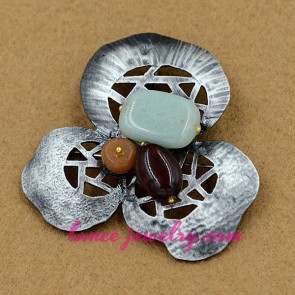 Nice resin beads decoration brooch