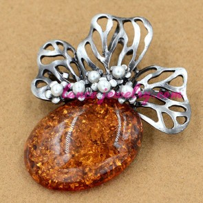 New imitation pearls decoration brooch