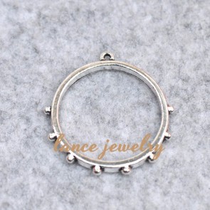 Supply Simple Sun Ring Zinc Alloy Pendant  