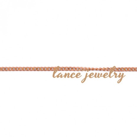 Good quality normal copper chain in white or gold
