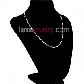 New Silver Color Stainless Steel Necklace Chain