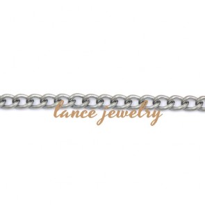 Fashionable high quality White/Gold Plated Decorative Iron chain